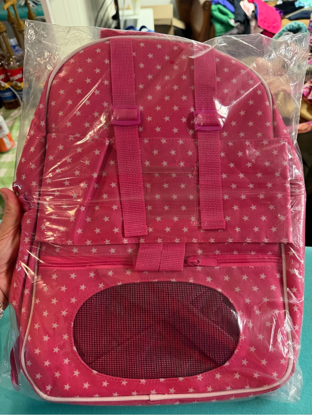 Kids Pink Star Backpack - Brand